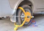 Yellow / Orange Professional Car Wheel Clamps For Trailers / Motorhomes G.W 5.4KG