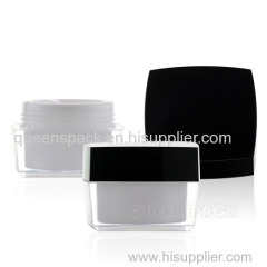Square cosmetic cream jar/Acrylic cream jar