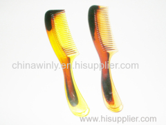 Long Handle Plastic Professional Comb