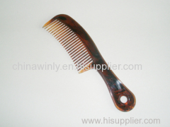 Hole Handle Plastic Professional Comb