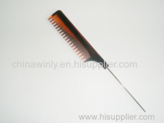 Metal pin with Plastic Professional comb