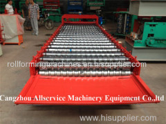Corrugated tile roll forming machine