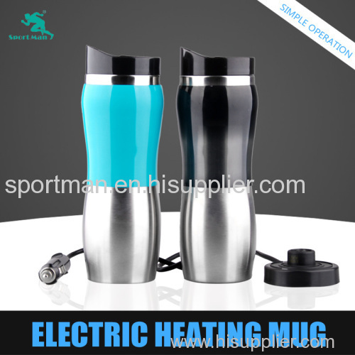 16oz Stainless Auto Car Hot Water heater Thermos Coffee Travel Mugs