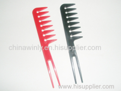 Triangle Teeth Plastic Professional Comb