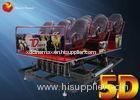 Comfortable 5D Movie Theater Full Set Dynamic Cinema Equipments