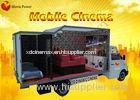 Multiple Theme Fog Smell Fire 9D VR Cinema Truck With Electric System