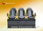 6 DOF Electric Platform XD Theatre 7D Cinema Equipment Blow Water To Face