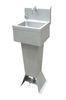 Commercial Hygiene Equipment Single Stainless Steel Wash Hand Basin