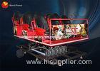 6 DOF Electric Platform 7D Interactive Theater With Rain / Snow Effects