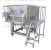 1500 Liter Dual - Shaft Electric Meat Mixer Machine With Pneumatic Discharge