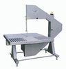 Food Grade Band Saw Meat Cutter 600MM Cutting Width With Roller Workbench