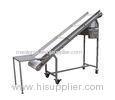 Slope Food Conveyor With Speed Reducer / 1~5M / Min Speed Inclined Belt Conveyor
