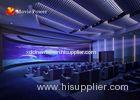 Genuine Leather Chair Leg Sweep / Vibration 4D Movie Theater With 7.1 Audio System