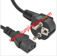 VDE power cord europe power cord