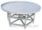 Round Stainless Steel Kitchen Work Table Hamburger Former Kitchen Prep Table