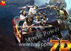 6 DOF Hydraulic 6 Seat 6D Cinema Equipment XD Movie Theater 220V 2.25KW