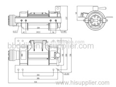 4 Ton Hydraulic Winch