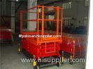Self propelled hydraulic lift platform with overload protection device