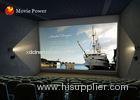 Dynamic Seat Snow Bubble Lighting 4D Driving Simulator 3.75KW 220V