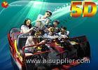 3DOF Platform 100 Seats 5D Movie Theater System For Amusement Park