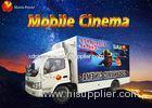 8 / 9 / 12 Seat Theme Film Mobile 5D Cinema With Electric / Hydraulic Platform