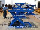 CE stationary truck mounted scissor lift motorized projector / cargo lift