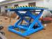 1.1m Hotel Exhibition Hall Hydraulic stationary scissor lift with extension Platform