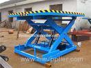 1.1m Hotel Exhibition Hall Hydraulic stationary scissor lift with extension Platform