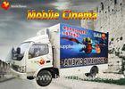 Beautiful Mobile 7D Cinema 7D Interactive Theater With Motion Chair