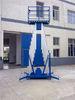 6m/100kg Mast Aerial Working Man Platform Lift Table/single man lift/Aluminum alloy lift