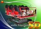 Customized 6 DOF Electric Platform 5d Driving Simulator 5 D Theater