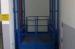 3 - 5.5 Kw guide rail hydraulic cargo lift 2.2*1.9*1.52 m CE / ISO