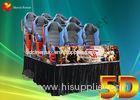 Professional Motion / Dynamic Hydraulic Seats 5D Movie Theater 220V 2.25KW