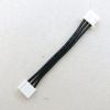 24AWG black 3pin audio wire harness portable voice amplifier cable assembly