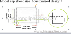 paper slipper sheet represents 1% of a pallet volume