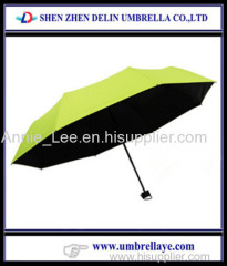 3 Fold Water flower Color changing umbrella mini bag ladies umbrellas