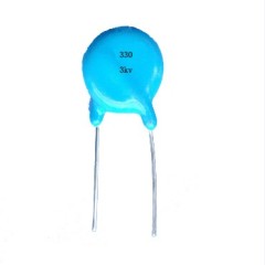 2KV 331 330PF High voltage lead disc ceramic capacitor