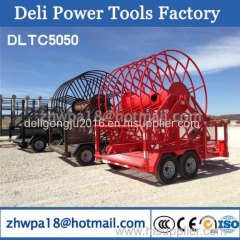 Self Loading Cable Trailer Cable and Pipe Laying Equipment