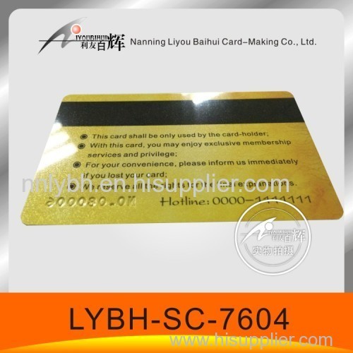 China manufacturer CR80 standard matt/matte pvc card for loyalty building plan