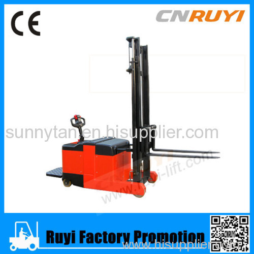 2016 hot sale electric counterbalance stacker
