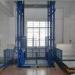 Guide Rail Lift Table Size 2000*2000 mm Electrical Hydraulic System with 2 stop