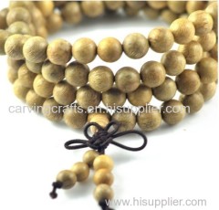 6mm 108pcs wooden loose Round beads Machilus hand string for jewelry bead bracelet Buddha beads lucky