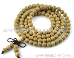 6mm 108pcs wooden loose Round beads Machilus hand string for jewelry bead bracelet Buddha beads lucky