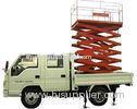 3.5 tons Four automatic Vehicle Mounted Scissor Lift with 90 km/h Max drive speed