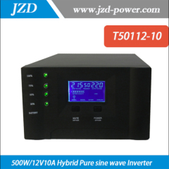 500w 12V10A Solar Hybrid Inverter with pure sine wave output