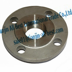 Carbon steel threaded flange forged iron pipe fittings