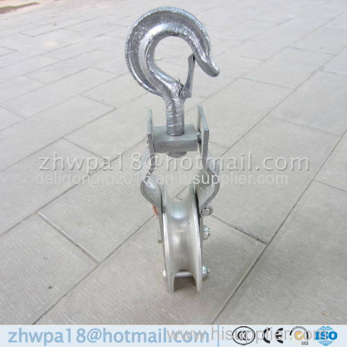 Heavy duct type Cable Sheave Snatch Block cable pulley