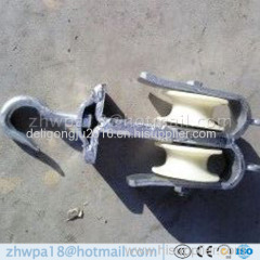 Light Type Champion cable snatch blocks Hook Type Sheave