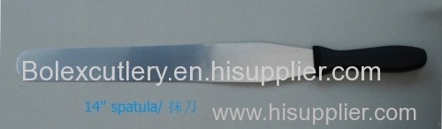 china manufacture baking spatular/turner/pastry palette knife/cranked spatular/flexible spatula