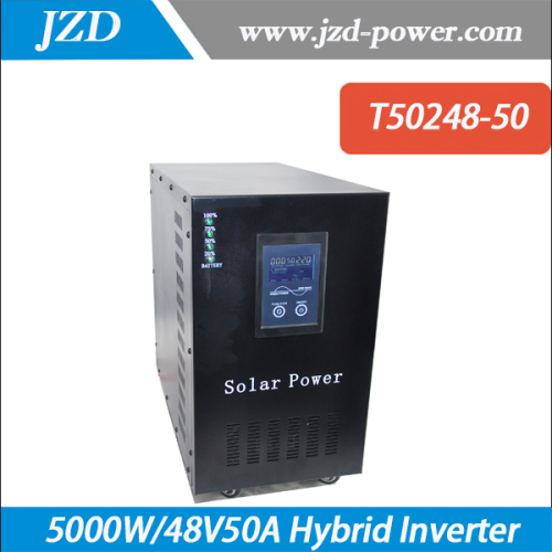 5000W/96V50A Solar Hybrid Inverter 5000W inverter built in 96V50A solar charger controller with 220Vac output